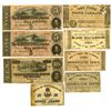 Image 1 : VA. Confederate States of America, 1861 to 1864, Group of 8 Banknotes.