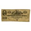 Image 1 : VA. Confederate States of America, 1862, T-42, Issued Banknote.
