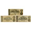 Image 1 : VA. Confederate States of America, 1863, Issued Banknote Trio.
