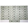 Image 1 : CA. Federal Reserve Notes, $2, Series of 1976, Fr.# 1935L, Issued Group of 32 Banknotes.