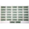Image 2 : CA. Federal Reserve Notes, $2, Series of 1976, Fr.# 1935L, Issued Group of 32 Banknotes.