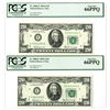 Image 1 : VA. U.S. Federal Reserve Notes, $20, Series 1969A, Fr. 2068-E, Issued Banknote Pair.