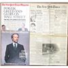 Image 1 : New York Times front Page and New York Times Magazine Articles of the Fall of Lehman Brothers & Drex