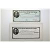 Image 1 : PA. Mellon National Bank & Trust Co., ca.1920-30 Specimen and Large Due Proof Draft Pair.