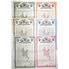 Image 1 : Europe. European Coal and Steel Community, 1975 to 1977, Group of 6 Specimen Coupon Bonds.