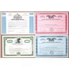 Image 1 : Alaskan Aviation Specimen Certificate Quartet, ND (1940s) to 1991