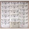Image 1 : NJ. Chesapeake & Ohio Grain Elevator Co., 1880s, I/C Group of 19 Stock Certificates.