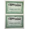 Image 1 : ME. Eastern Steamship Co. 1912 I/U Stock Certificate Pair