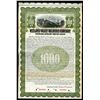 Image 1 : AR. Midland Valley Railroad Co., 1913, Specimen Gold Coupon Bond