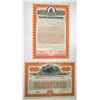 Image 1 : Cuba and New Jersey. Cuba Railroad Co., 1902-ND (1920), Specimen Gold Bond Pair