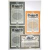 Image 1 : MA, NH, ME, NY. Boston and Maine Railroad, 1926 and 1940 Specimen Gold Bond Quartet