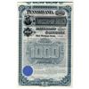 Image 1 : NJ & PA. Pennsylvania, Poughkeepsie and Boston Railroad Company, 1889, I/U Coupon Bond.