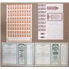 Image 2 : East Coast Railroads 1912 to 1924,  Specimen Bond Quartet Including 2 with Going off the Gold Standa