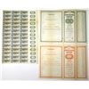 Image 2 : PA. Pennsylvania Co., 1928 Specimen Gold Coupon Bond Trio