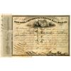 Image 1 : RI. New York, Providence and Boston Rail Road Co., 1838, I/C Stock Certificate.