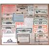 Image 1 : Railroad Stock and Bond Collection of Specimen and I/C Certificates, ca.1840s to 1970s