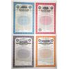 Image 1 : VA. Southern Railway Equipment Trust, 1938 to 1941, Specimen Coupon Bond Quartet