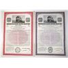 Image 1 : Wisconsin. Northern Pacific Railway Equipment Trust, 1959 Specimen Bond Pair