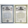 Image 1 : Wisconsin. Northern Pacific Railway Equipment Trust, 1964 and 1965 Specimen Coupon Bond Pair
