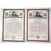 Image 1 : Wisconsin. Northern Pacific Railway Equipment Trust, 1966 Specimen Bond Pair