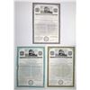 Image 1 : Wisconsin. Northern Pacific Railway Equipment Trust, 1968 and 1969 Specimen Bond Trio