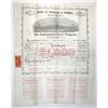 Image 1 : NJ. Continental Hotel Property, 1866, Issued Coupon Bond.