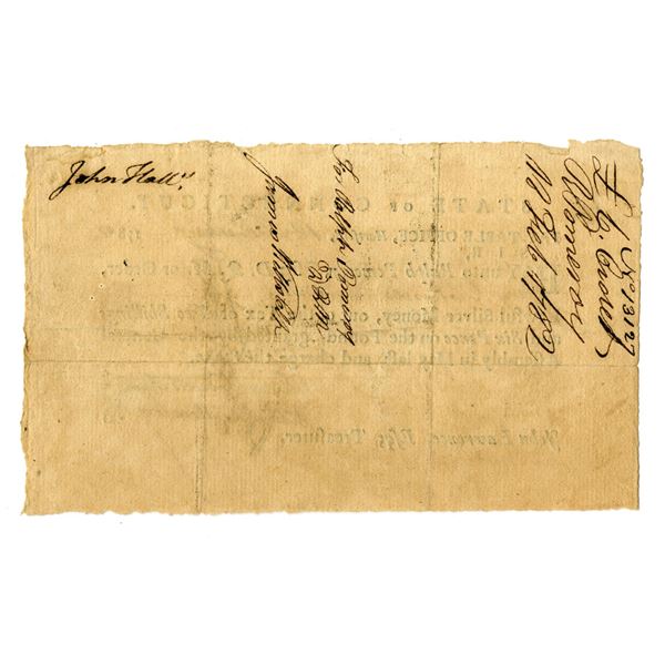 UT. State of Utah, 1896, Specimen Coupon Bond.