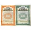 Image 1 : Cuba. Caribbean Sugar Co., 1926, Specimen Coupon Bond Pair.