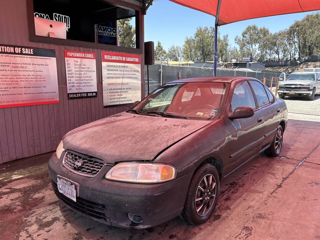 2000 NISSAN SENTRA