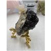Image 4 : 2.4 INCH GENUINE RUBY IN BLACK TOURMALINE MATRIX  SPECIMEN