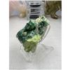 Image 3 : 2.5 INCH GREEN AZURITE SPECIMEN