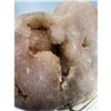 Image 7 : 3.75 X 3 INCH  PINK AMETHYST HEART WITH DRUZY FORMATION