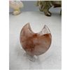 Image 3 : 2.0 INCH CARNELIAN  MOON CARVING