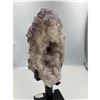Image 5 : 11 X 4.3 INCH AMETHYST WITH CALCITE UNIQUE FORMATION ON BOTH  SIDE