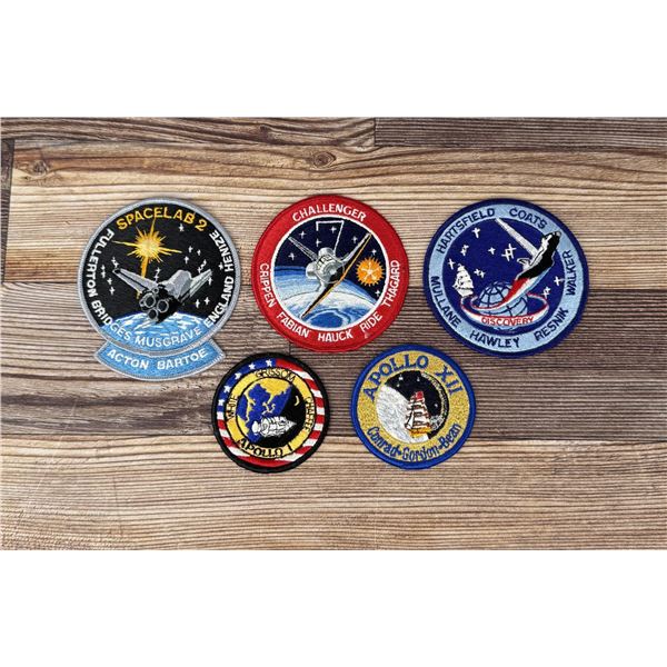 Collection Of NASA Mission Patches