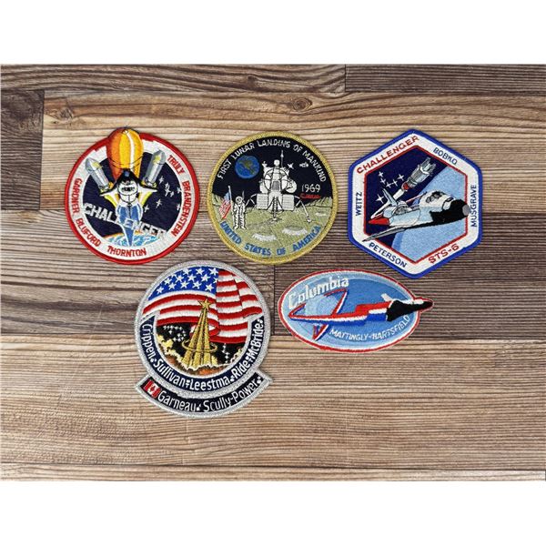 Collection Of NASA Mission Patches