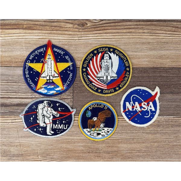 Collection Of NASA Mission Patches