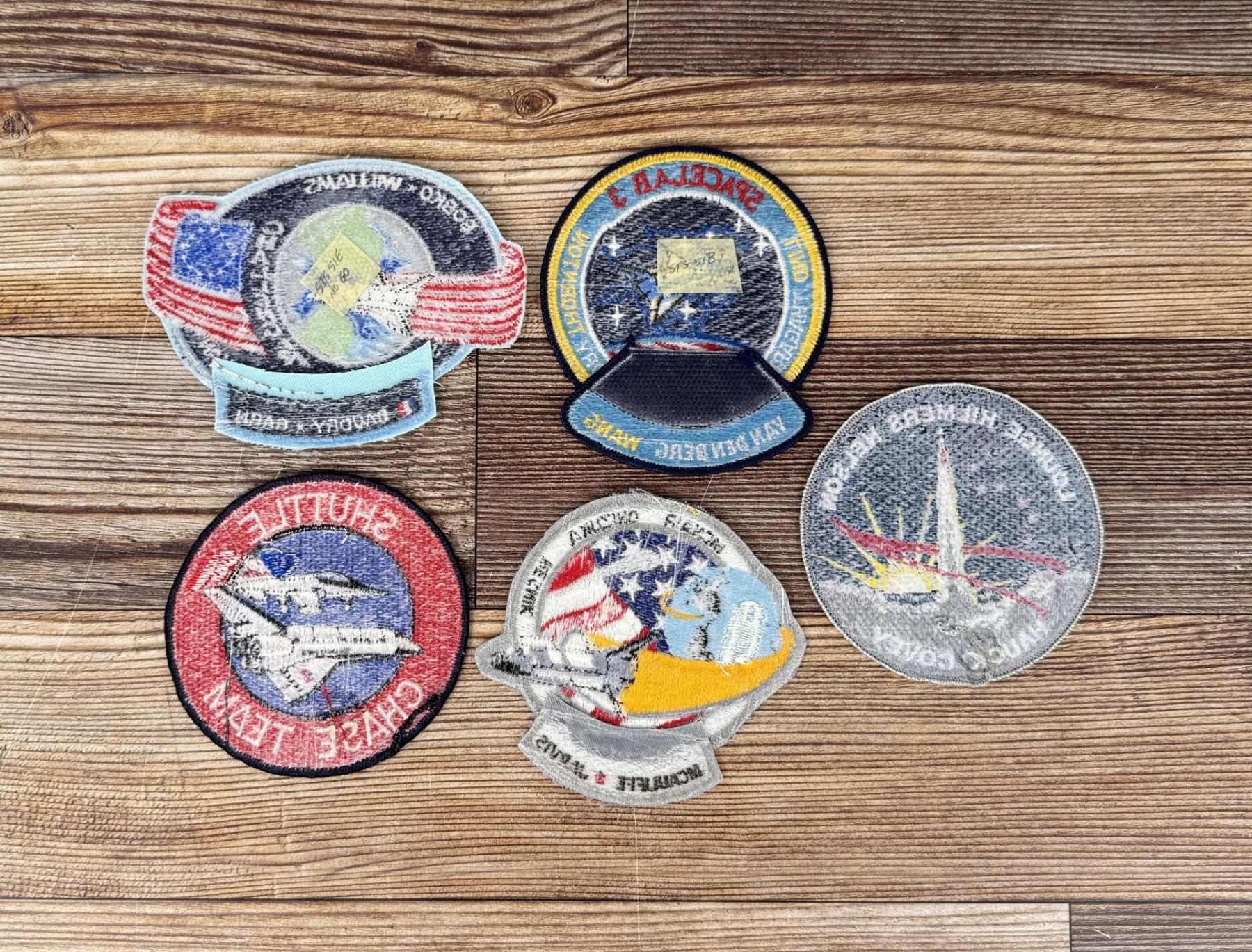 Collection Of NASA Mission Patches