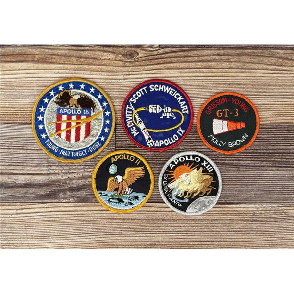 Collection Of NASA Mission Patches