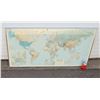 Image 1 : Framed Daily Express World Map