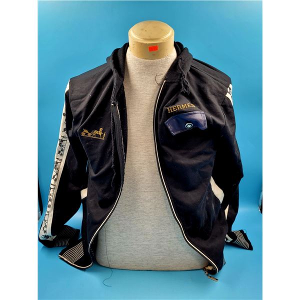 Hermes Zip-Up Sweater