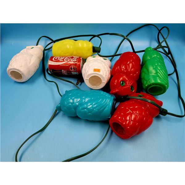 Colorful Owl String Lights