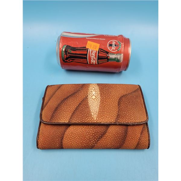 River Genuine Stingray Skin Wallet