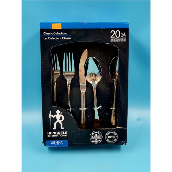 20 Pc. Henckels Internetional Cutlery Set