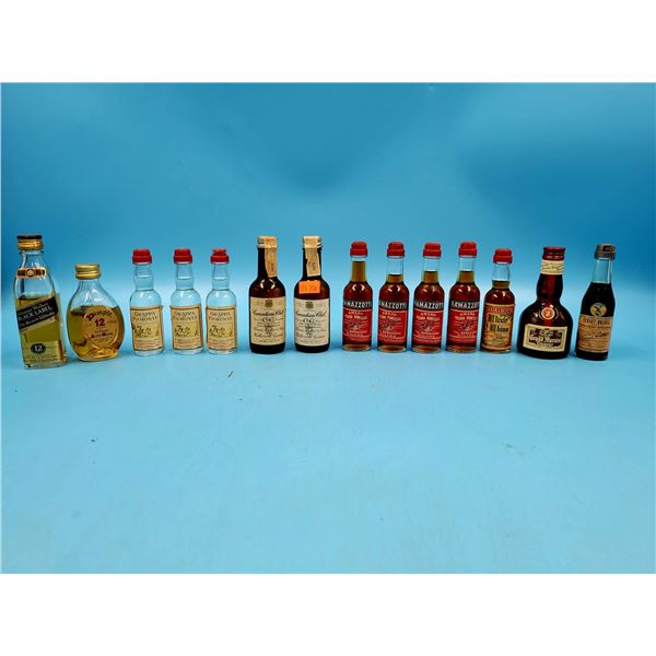 Sealed Mini Liquor Bottle Lot