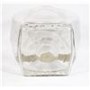 Image 5 : ANTIQUE PLANTERS PEANUTS GLASS FISH BOWL SALTED