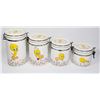 Image 1 : LOT OF VINTAGE TWEETY BIRD CANASTERS