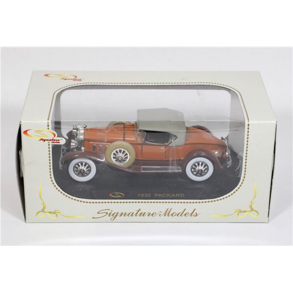 SIGNATURE MODELS 1930 PACKARD DIE CAST CAR