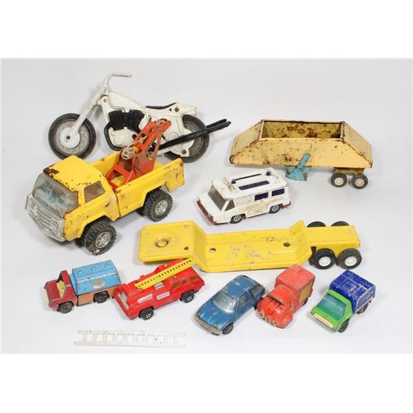 BUNDLE OF VINTAGE DIE CAST TOYS