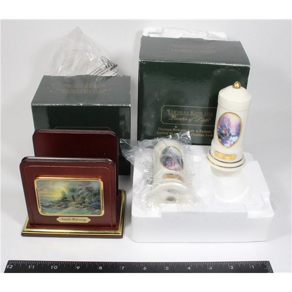 THOMAS KINKADE PAINTER OF LIGHT NAPKIN HOLDER AND